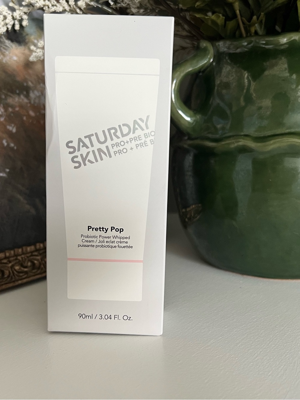 Saturday Skin Pretty Pop Probiotic Whipped Cream - White